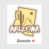 Provincie Arizona Sticker (Vel)