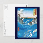 Provincie Awa, Naruto Whirlpools door Ando Hiroshi Briefkaart (Voorkant / Achterkant)