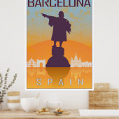 Provincie Barcelona Poster (Keuken)