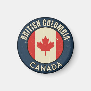 Provincie British Columbia Canada Magneet