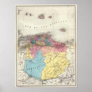 provincie Caracas Poster