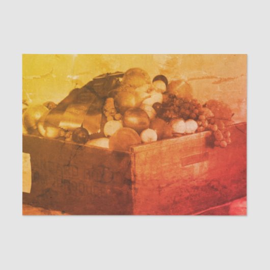 Provincie Fair Blue Ribbon Fruit ontkoppeling Tissuepapier (Voorkant)