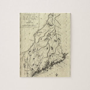 Provincie Maine Legpuzzel