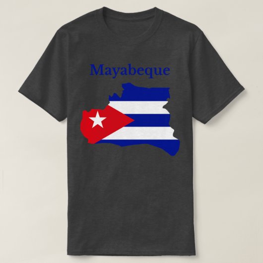 Provincie Mayabeque Cuba T-shirt (Design voorkant)