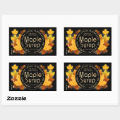 Provincie Naam Batch en Datum MAPLE STROOP LABEL (Vel)