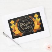 Provincie Naam Batch en Datum MAPLE STROOP LABEL (Envelop)