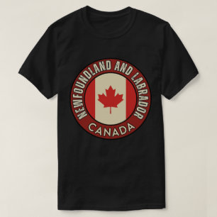 Provincie Newfoundland en Labrador Canada T-shirt