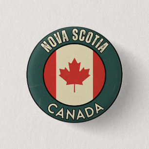 Provincie Nova Scotia Canada Ronde Button 3,2 Cm
