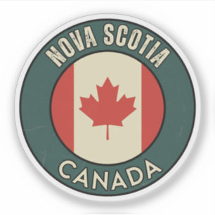 Provincie Nova Scotia Canada Sticker