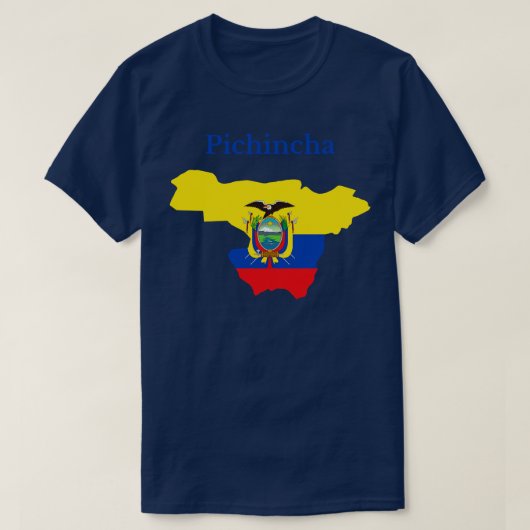 Provincie Pichincha Ecuador T-shirt (Design voorkant)