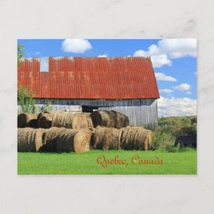 Provincie Picturesque, Quebec, Canada Briefkaart