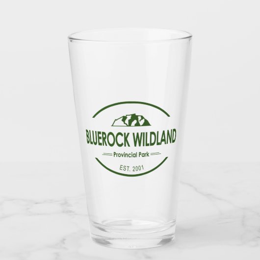 Provinciepark Bluerock Wildland Glas (Voorkant)