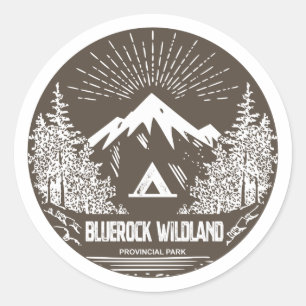 Provinciepark Bluerock Wildland Ronde Sticker