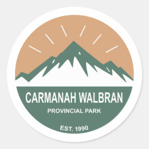 Provinciepark Carmanah Walbran Ronde Sticker