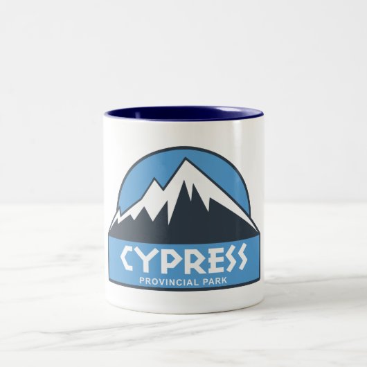 Provinciepark Cypress Tweekleurige Koffiemok (Center)