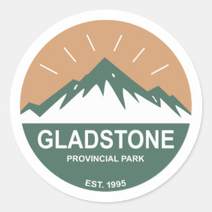Provinciepark Gladstone Ronde Sticker