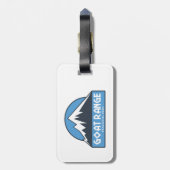 Provinciepark Goat Range Bagagelabel (Achterkant verticaal)