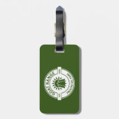 Provinciepark Goat Range Bagagelabel (Achterkant verticaal)