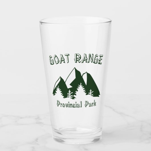 Provinciepark Goat Range Glas (Voorkant)