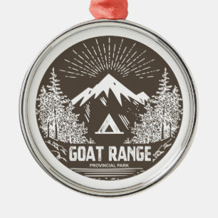 Provinciepark Goat Range Metalen Ornament