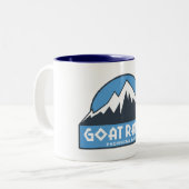 Provinciepark Goat Range Tweekleurige Koffiemok (Voorkant links)