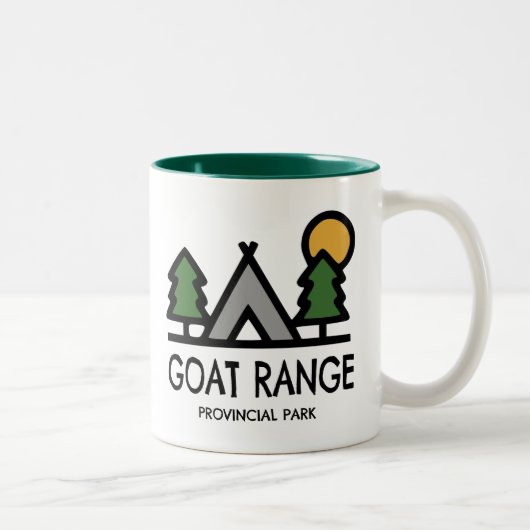 Provinciepark Goat Range Tweekleurige Koffiemok (Rechts)