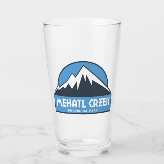 Provinciepark Mehatl Creek Glas (Voorkant)