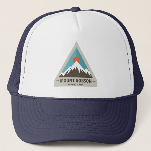 Provinciepark Mount Robson Trucker Pet (Voorkant)