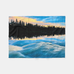 Provinciepark Pisew Herfsten Canada Fleece Deken