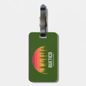 Provinciepark Quetico Bagagelabel (Achterkant verticaal)