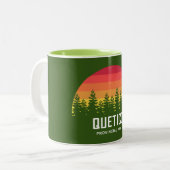Provinciepark Quetico Tweekleurige Koffiemok (Voorkant links)