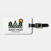 Provinciepark Skagit Valley Bagagelabel (Voorkant horizontaal)