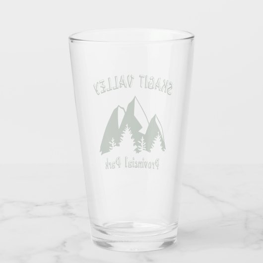 Provinciepark Skagit Valley Glas (Achterkant)