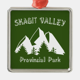 Provinciepark Skagit Valley Metalen Ornament