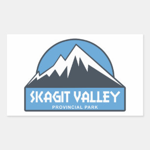 Provinciepark Skagit Valley Rechthoekige Sticker