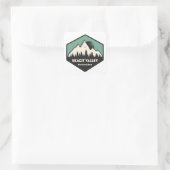 Provinciepark Skagit Valley Vierkante Sticker (Tas)