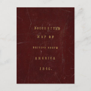 Provincies van Canada Briefkaart