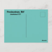 Provincietown, MA Briefkaart (Achterkant)
