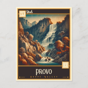 Provo, Utah    Briefkaart