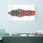 Provo Utah Skyline Spandoek (Beurs)