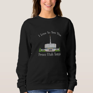 Provo Utah Temple I houdt van mijn tempelkleur Trui