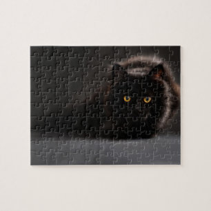 Prowling Black Cat Legpuzzel