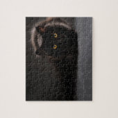 Prowling Black Cat Legpuzzel (Verticaal)
