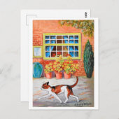 Prowling Cat, Louis Wain Briefkaart (Voorkant / Achterkant)