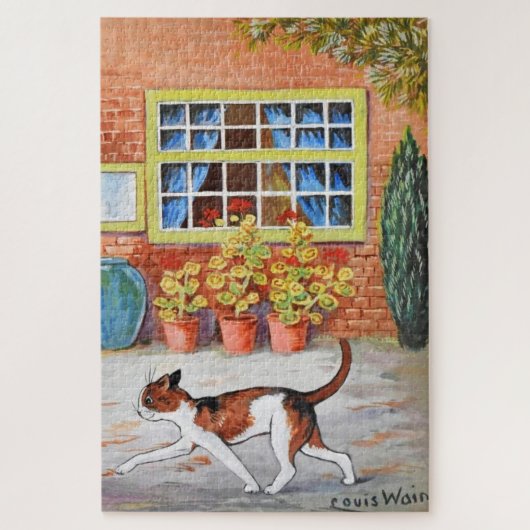 Prowling Cat, Louis Wain Legpuzzel (Verticaal)