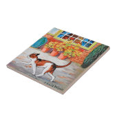 Prowling Cat, Louis Wain Tegeltje (Zijkant)