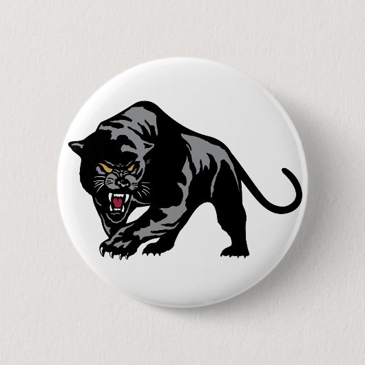 Prowling Panther Ronde Button 5,7 Cm (Voorkant)