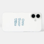 Prown Your Vibe - Stylish iPhone 16 Back Coque (Verso (horizontal))