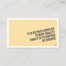 PROZA-minimalistisch Visitekaartje