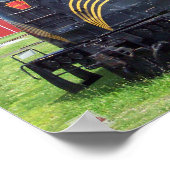 PRR GG1 4800 voorste uitzicht Poster (Hoek)